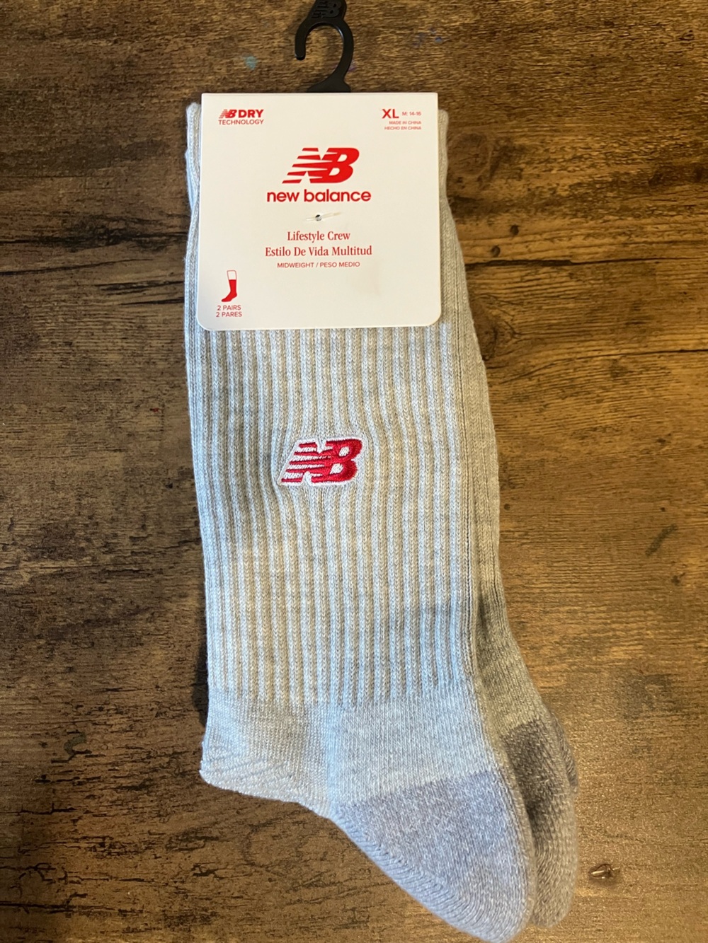 New balance socks 2x